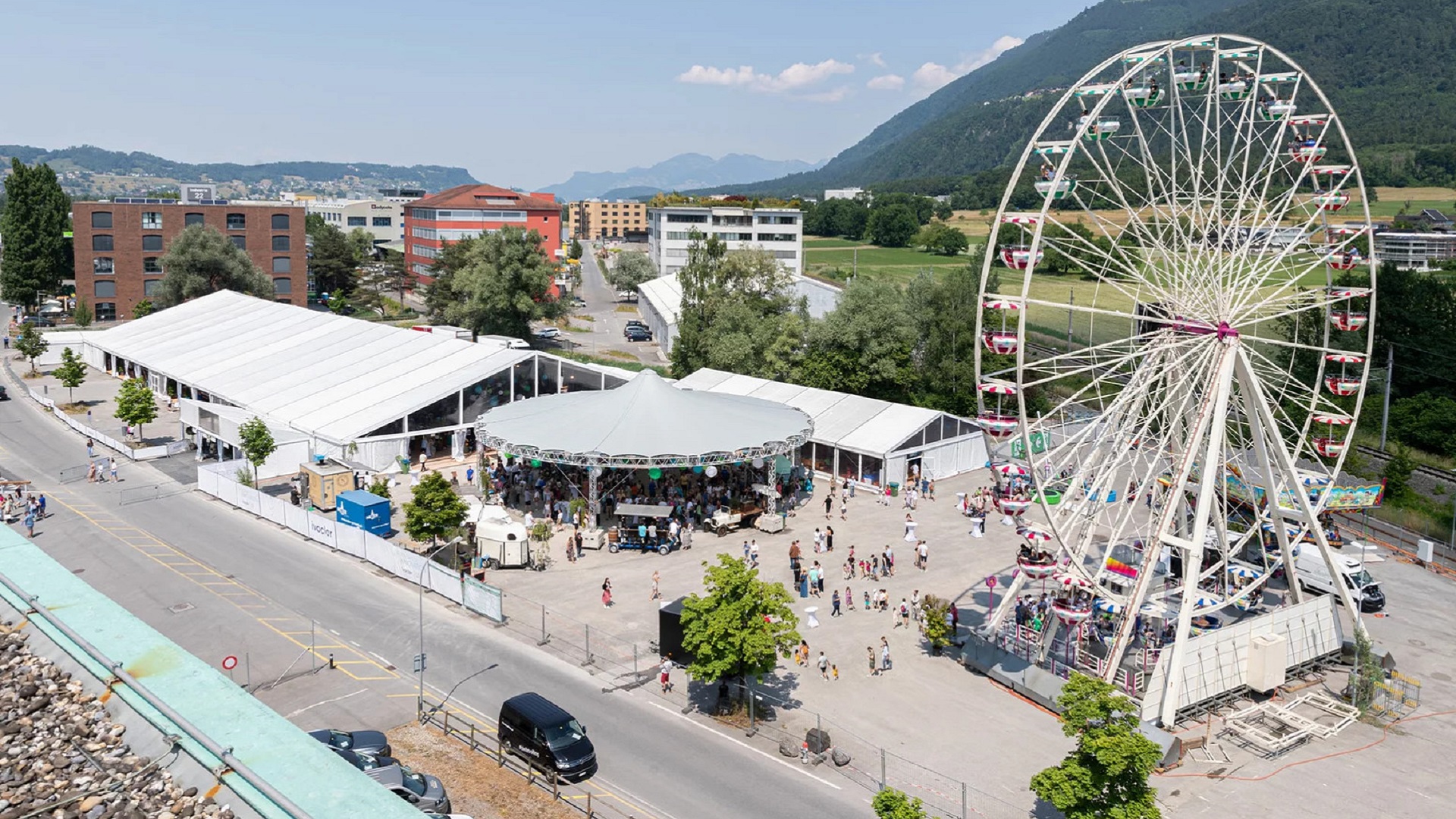 Over 3,000 visitors attended Ivoclar’s anniversary celebrations in June in Liechtenstein. (Image: Ivoclar)